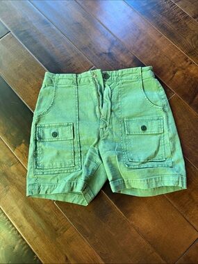 MOTHER Green Cargo Pocket Women’s Shorts